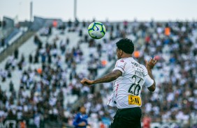 Gil no jogo contra o CSA, pelo Campeonato Brasileiro, na Arena Corinthians