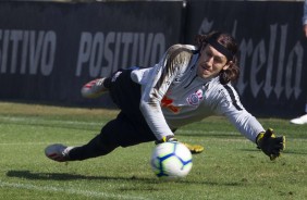 Jogadores do Corinthians treinam nesta sexta-feira