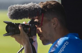 Jogadores do Corinthians treinam nesta sexta-feira