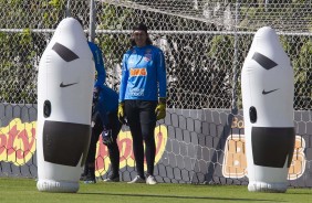 Jogadores no treino deste sbado com foco no CSA pelo brasileiro