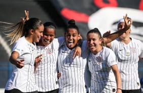 9 a 0 fechou o placar da goleada do Corinthians sobre o São Francisco, pelo Brasileiro Feminino