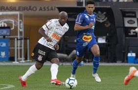 Atacante Vagner Love no jogo contra o CSA, pelo Campeonato Brasileiro