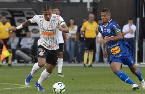 Júnior Urso no jogo contra o CSA, pelo Campeonato Brasileiro
