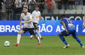 Mauro Boselli deu o passe fundamental para o gol do Corinthians contra o CSA