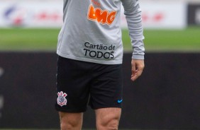 Mauro Boselli durante jogo-treino contra o Juventus, no CT Joaquim Grava
