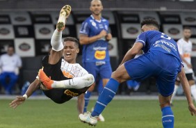 Pedrinho no jogo contra o CSA, pelo Campeonato Brasileiro