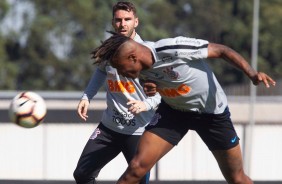 Boselli e Jesus treinam após empatar em 1 a 1, contra o Flamengo, pelo Brasileirão