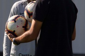 Carille e Boselli treina após empatar em 1 a 1, contra o Flamengo, pelo Brasileirão