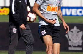 João Victor treina após empatar em 1 a 1, contra o Flamengo, pelo Brasileirão