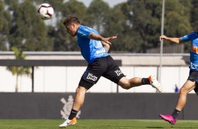 Ramiro no treino desta tera-feira no CT Joaquim Grava