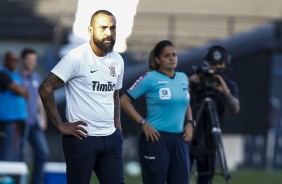 Coelho durante jogo contra a Ponte Preta, pelo Brasileiro Sub-20