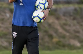Carille já comanda treino em Fortaleza para duelo pelo Brasileirão, no domingo