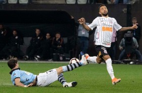 Clayson na partida contra o Montevideo Wanderers, pela Copa Sul-Americana, na Arena Corinthians