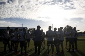 Corinthians já treina em Fortaleza para duelo pelo Brasileirão, no domingo