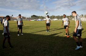 Elenco do Corinthians j treina em Fortaleza para duelo pelo Brasileiro, no domingo