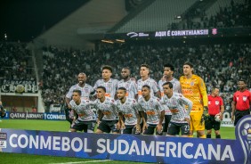 Foto oficial durante jogo contra o Montevideo Wanderers, pela Copa Sul-Americana, na Arena