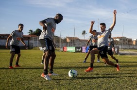 Gabriel, Manoel e companheiros já treinam em Fortaleza para duelo pelo Brasileirão, no domingo