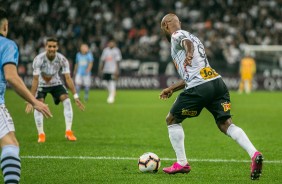 Love no jogo contra o Montevideo Wanderers, pela Copa Sul-Americana, na Arena Corinthians