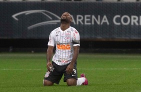 Love no jogo contra o Montevideo Wanderers, pela Copa Sul-Americana, na Arena Corinthians