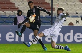 Gustavo no jogo contra o Montevideo, pela Copa Sul-Americana