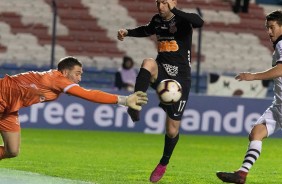 Boselli no jogo contra o Montevideo, pela Copa Sul-Americana