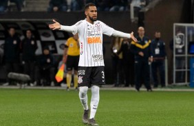 Everaldo participou do confronto contra o Palmeiras, neste domingo