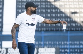 Coelho no jogo contra o Botafogo, pelo Paulista Sub-20