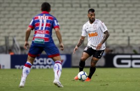 Lateral Michel Macedo no jogo contra o Fortaleza, pelo Campeonato Brasileiro