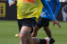 Michel Macedo no primeiro treino após empate com o Palmeiras