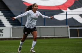 Milene marcou gol contra o Vitria, pelo Brasileiro Feminino