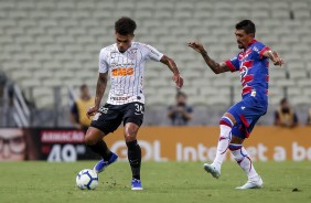 Urso no jogo contra o Fortaleza, pelo Campeonato Brasileiro