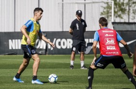 Avelar no treinamento de hoje no CT Joaquim Grava