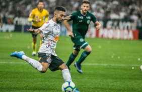 Clayson durante jogo contra o Goiás, na Arena Corinthians, pelo Brasileirão