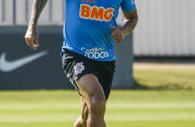 Volante Ralf no treinamento de hoje no CT Joaquim Grava