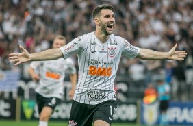 Boselli anotou gol contra o Botafogo, pelo Campeonato Brasileiro, na Arena Corinthians