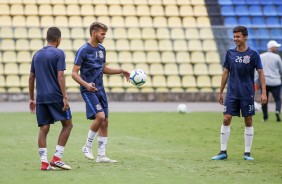 Corinthians faz ltimo treino antes da final contra o Flamengo, pelo Brasileiro Sub-17