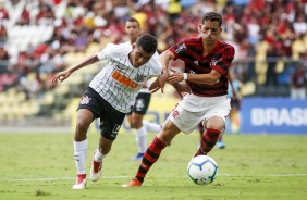 Corinthians ficou apenas com o vice contra o Flamengo, pelo Brasileiro Sub-17