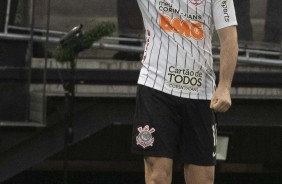 Boselli durante partida contra o Botafogo, na Arena Corinthians, pelo Brasileirão