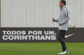 Carille comandou o primeiro treino preparatrio para jogo contra o Fluminense
