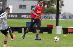 Gustavo no segundo treino preparatrio para o jogo contra o Fluminense