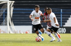 Roni no clssico contra o So Paulo, pelo Paulista Sub-20