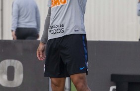 Ralf no último treino antes do jogo contra o Fluminense, pela Sul-Americana