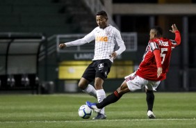 Garoto Ruan durante vitria contra o So Paulo, pelo Brasileiro Sub-20