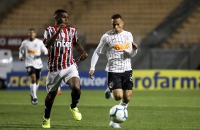 Janderson durante vitria contra o So Paulo, pelo Brasileiro Sub-20