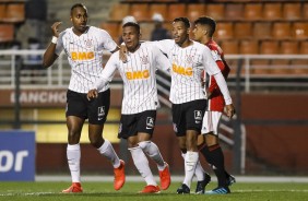 Jogadores do Corinthians enfrentaram o São Paulo, pelo Brasileiro Sub-20