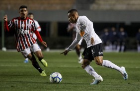 Jovem Janderson durante vitria contra o So Paulo, pelo Brasileiro Sub-20