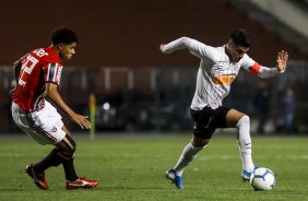 Jovem Sandoval durante vitria contra o So Paulo, pelo Brasileiro Sub-20