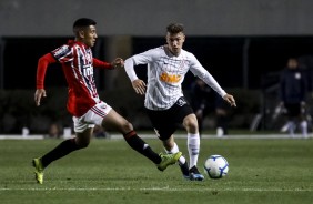 Lucas Piton durante vitria contra o So Paulo, pelo Brasileiro Sub-20