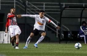 Sandoval durante vitria contra o So Paulo, pelo Brasileiro Sub-20