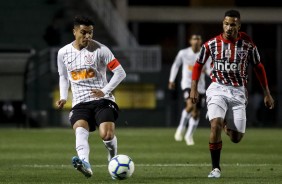 Sandoval durante vitria contra o So Paulo, pelo Brasileiro Sub-20